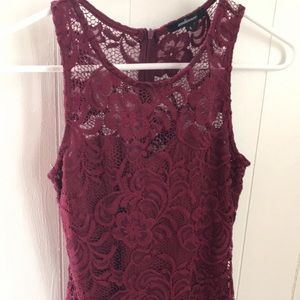 Maroon dress sz small